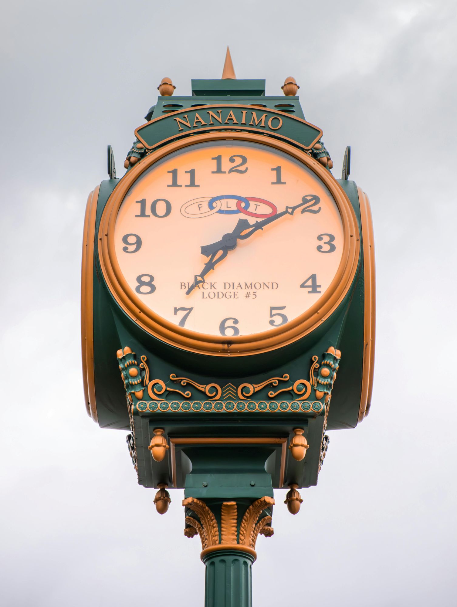 Street clock in Nanaimo