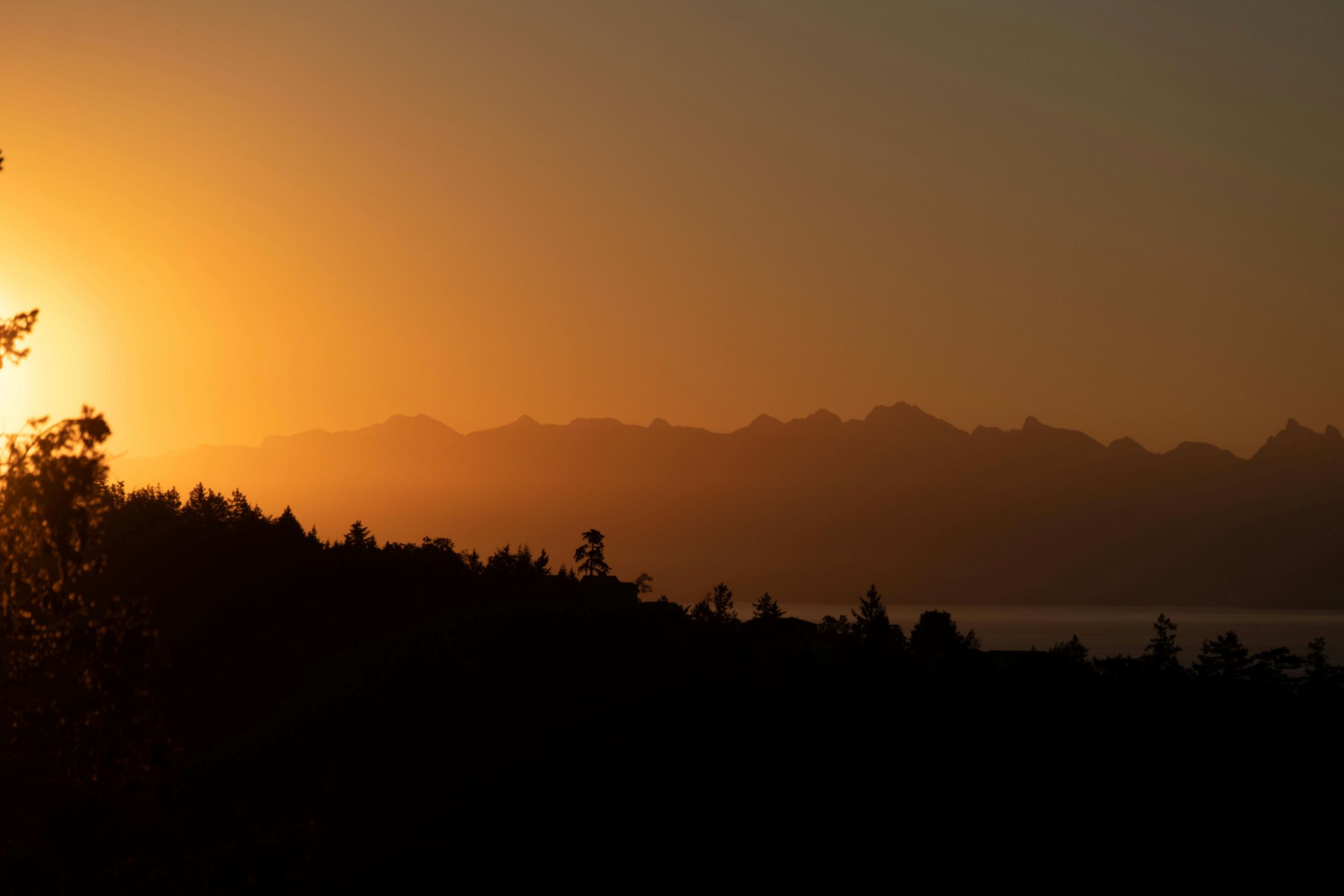 Sunset in Nanaimo